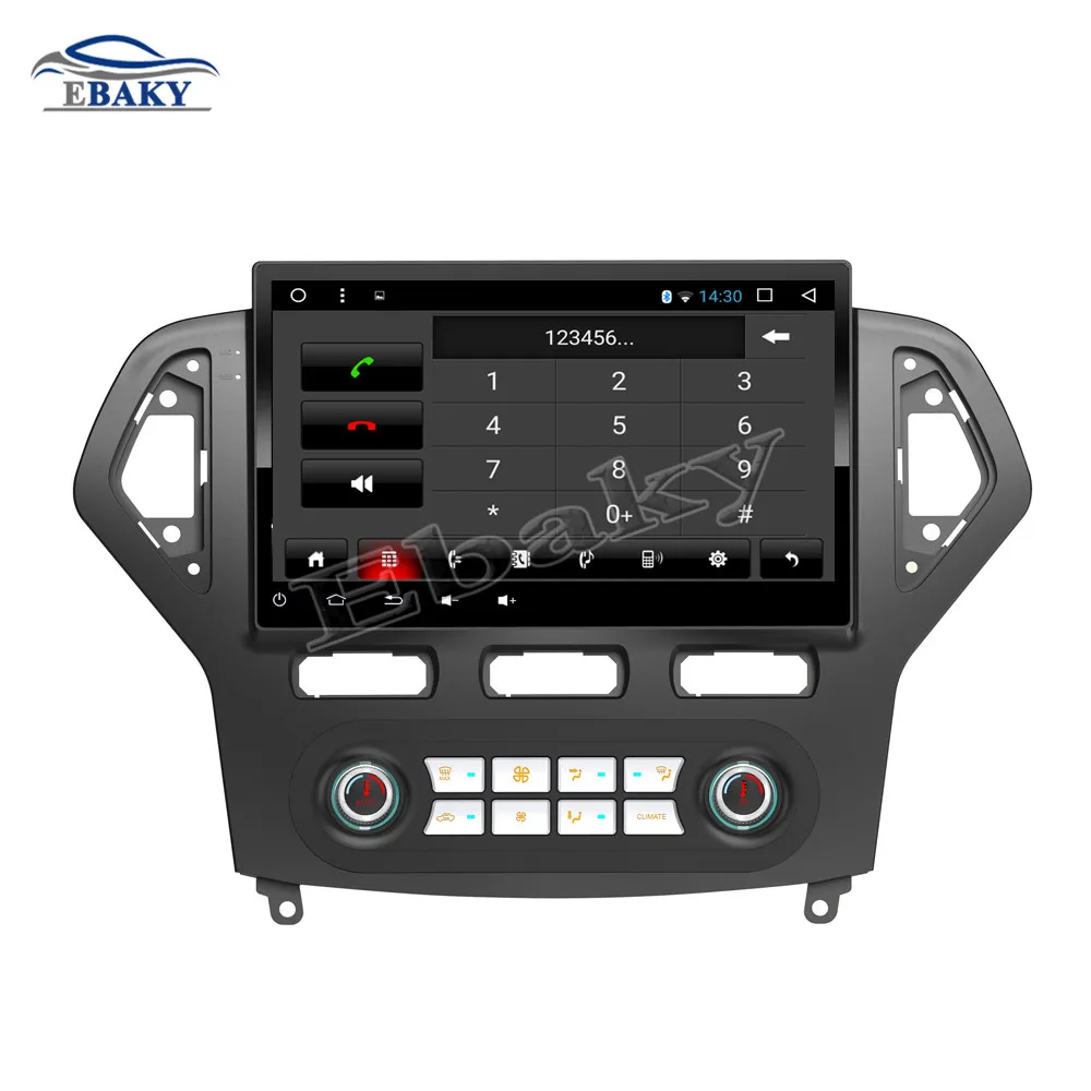 Discount NaviTopia 10.1inch Octa Core Android 7.1 8.1 Car DVD GPS Navigation for Ford Mondeo CHIA-X 2007-2009 2010 2011 2012 2013 Radio 15