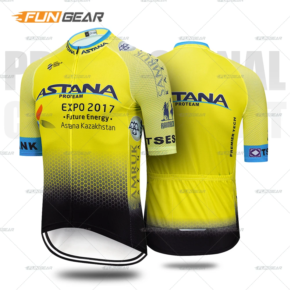 

Summer Cycling Jersey Bicycle Wear Men Ropa Ciclismo Maillot Mountain Pro Bike Clothing Breathable Quick-Dry Short Sleeve Shirt