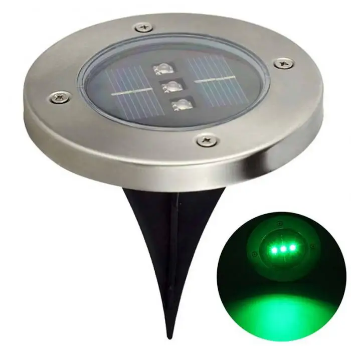 Luz ao ar Leds Solar Powered Subterrâneo Enterrado Livre Paisagem Jardim Escadas Lâmpada Ja55 3 25 Cheap Lâmpadas subterrâneas