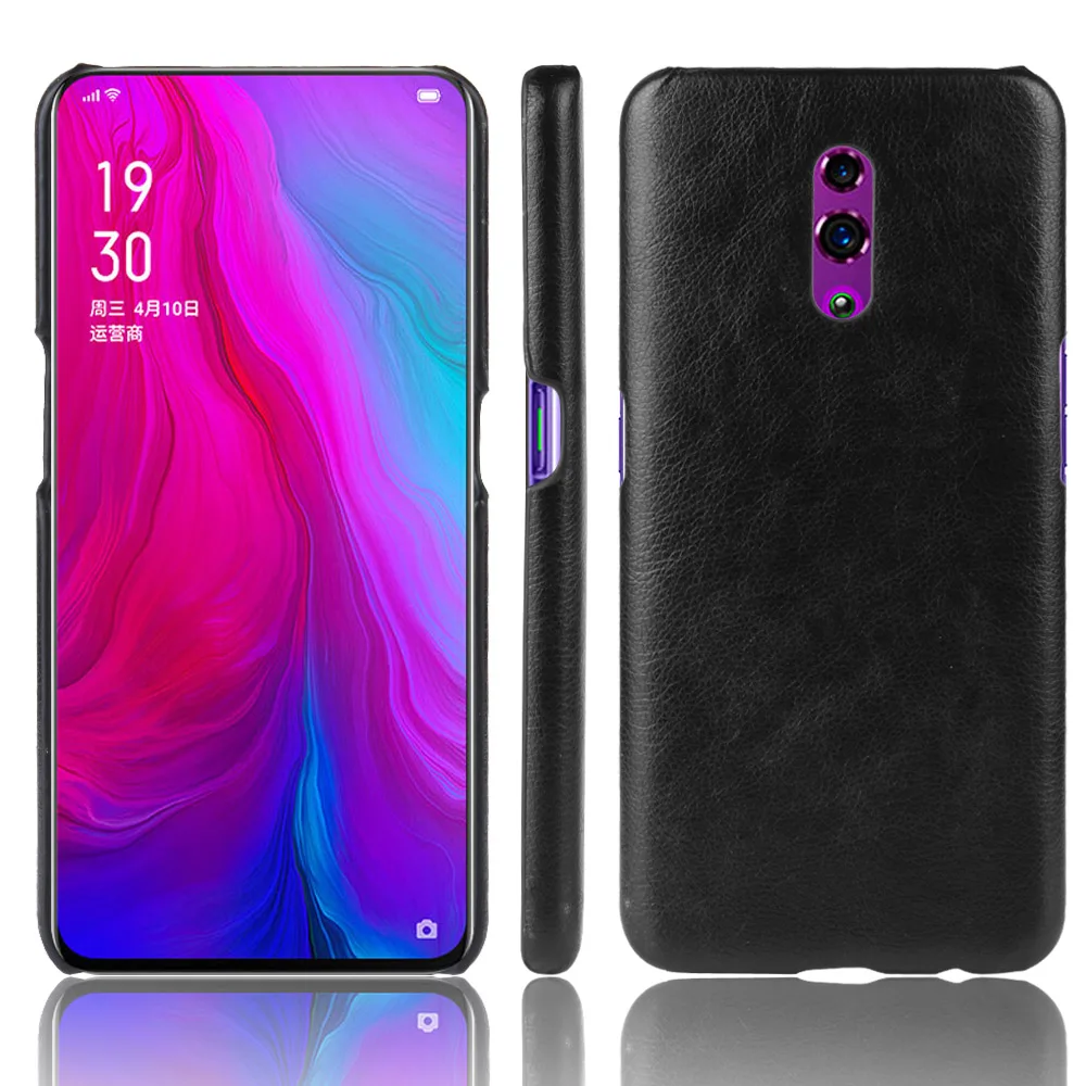 

Litchi pattern Retro PU Leather phone case For Oppo Realme X lite K3 3 Pro C2 For Oppo Reno 10x zoom A1K Realme 3