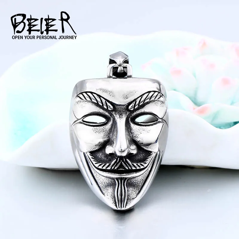 Байер Новая V for Vendetta Нержавеющая сталь украшения Оптовая цена по прейскуранту