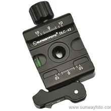 SUNWAYFOTO Duo-зажимной рычаг DLC-42 совместим со всеми Arca-Swiss Clamp Adapter