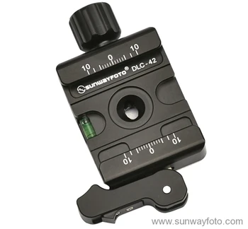 

SUNWAYFOTO Duo-Lever Clamp DLC-42 Compatible with all Arca-Swiss Clamp Adapter