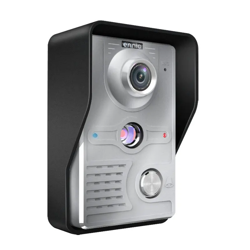 Mountainone 7 дюймов видео-телефон двери Дверные звонки Домофон Kit 1-камеры 3-монитор Ночное видение