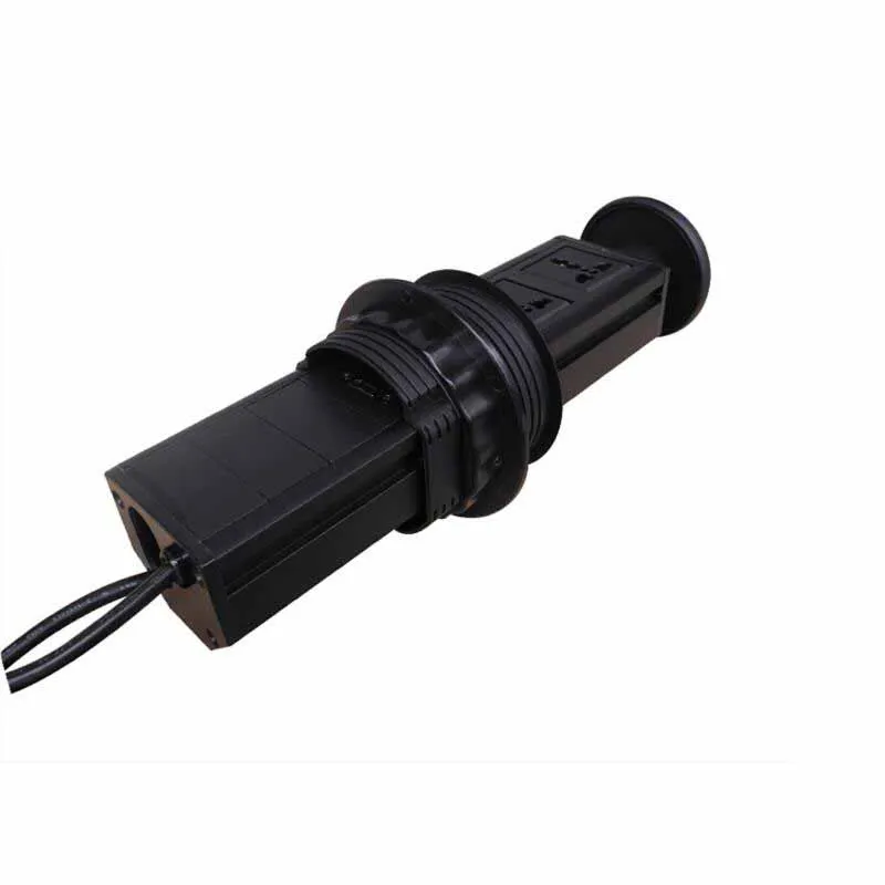 Tomada de Energia Tomadas de Alimentação Tomada de Mesa para Escritório em Casa Todo o Preto Universal + 2 Usb + 1 Alta Qualidade Superior 2 Carregador Hdmi Pop up 4 Cheap Soquetes elétricos