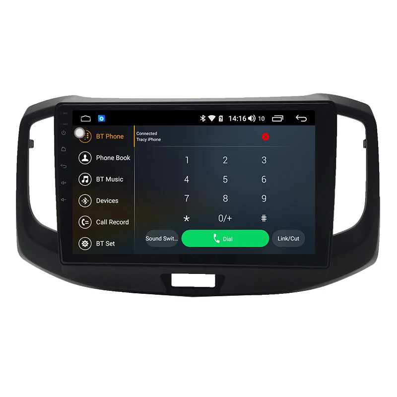 Sale Car GPS Android 9.0 8-core for Chery Ariza 3 with DSP Carplay Radio BT support WIFI 4G internet and SWC 1