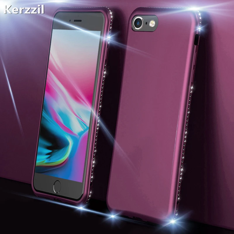 

Diamond Case For Huawei P20 P10 P9 P8 lite Mini P Smart Y9 2018 Mate 9 10 Soft TPU Cover On Honor 7C 6C Pro Honor 10 9 8 lite