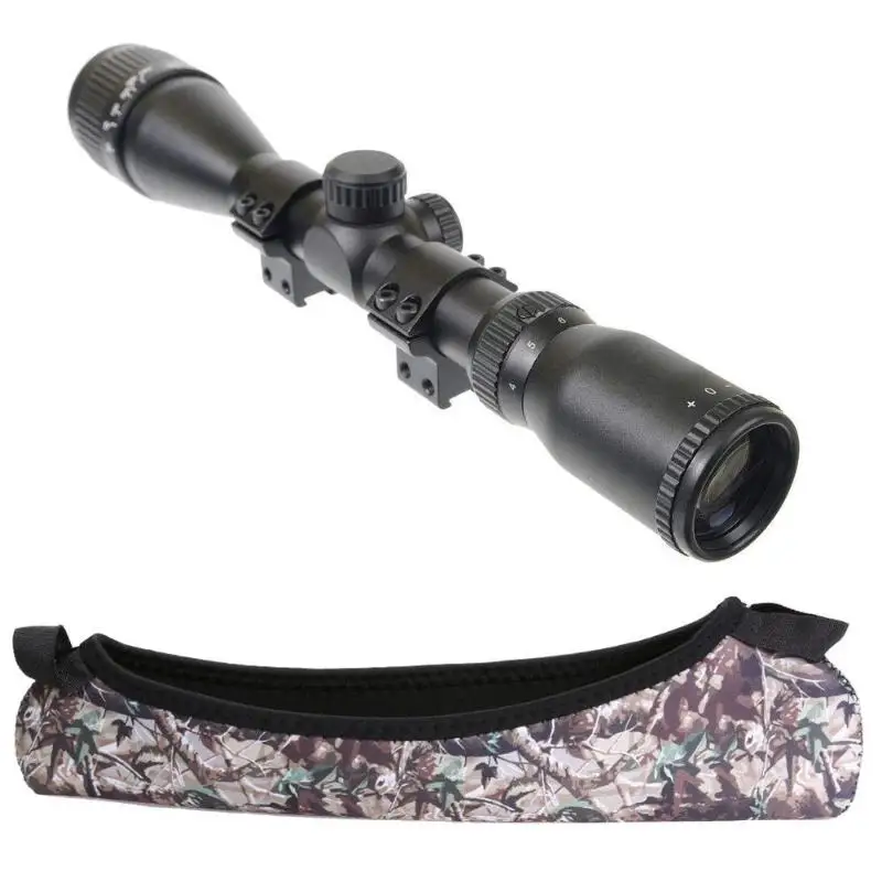 

Riflescope Neoprene Protective Cover Telescopic Sight Bag Rifle Tactical Telescope Holder Scope Case Hunting Accessories