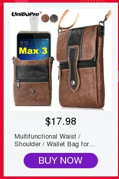 Многофункциональный поясной/плечевой/кошелек сумка для Xiaomi mi Max 3 Pro/mi Max 2 Max2/mi Max кожаный чехол для телефона