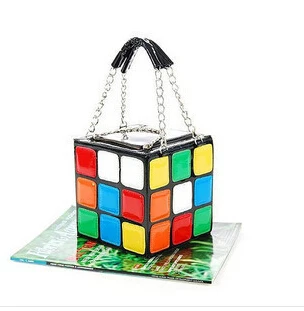 Super MENG новые сумки Красочные Личность кубическая упаковка