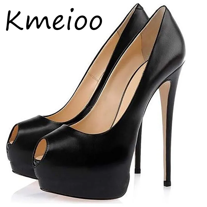 Kmeioo/американский размер 5-15 2018 г. хит продаж пикантная женская обувь модные