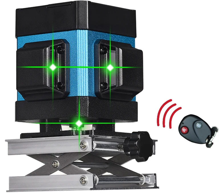12 линий 3D лазерный уровень 360 Автоматический Лазерный квадратный уровень плитки укладка пола лазерная установка для плитки