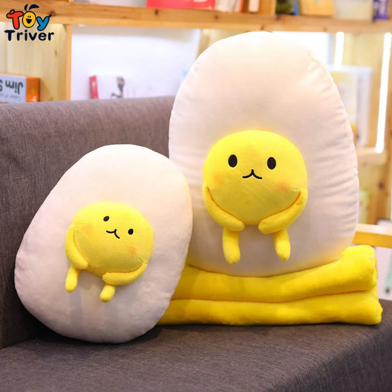 Плюшевая японская анимация Gudetama яйцо игрушка кукла Одеяло Подушка для детей