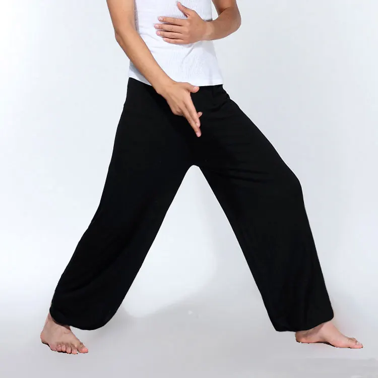 Tai Chi Брюки мужские pejo Модальные хлопковые брюки для занятий кунг-фу Боевые искусства Йога Брюки мужские Dojo Китайская традиционная одежда