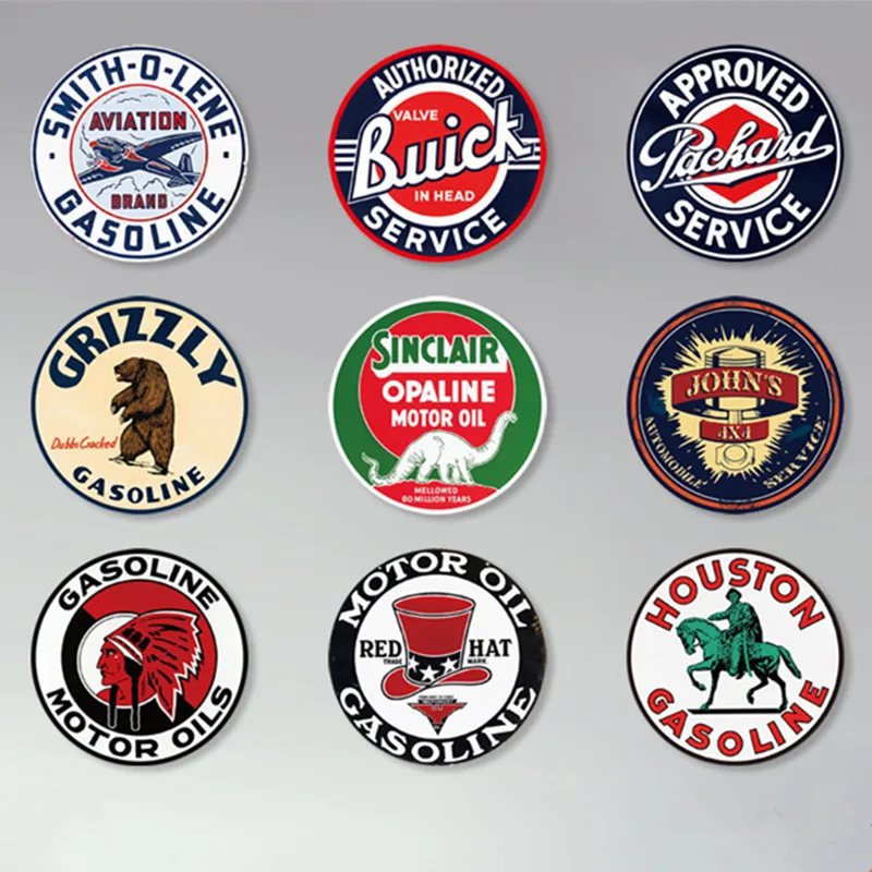 

Motor Oil Service Series Metal Tin Signs Home Art Decor Iron Poster Home Decorative Retro Wall Art for Bar Pub or Gas station