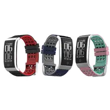 E29 ECG+ PPG умный браслет Bluetooth Беспроводной сердечного ритма крови Давление Фитнес трекер браслет умный Напульсники шагомер