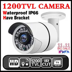 3,28 BigSale 1200TVL Cmos Hd Cctv Камера открытый Водонепроницаемый ip66 IRCUT 36Led Ночное видение видео мониторинга безопасности Видео видикона