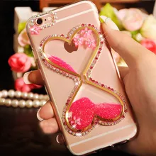 Девушки женщин Кристалл Rhinestone Diamond + Bling зыбучие пески телефон чехол для Samsung Galaxy J1 мини J2 J3 J5 J7 премьер 2016 2017 крышка