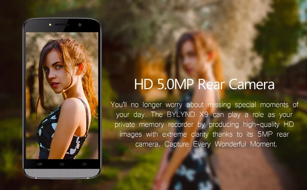 HD 5.0MP Rear Camera