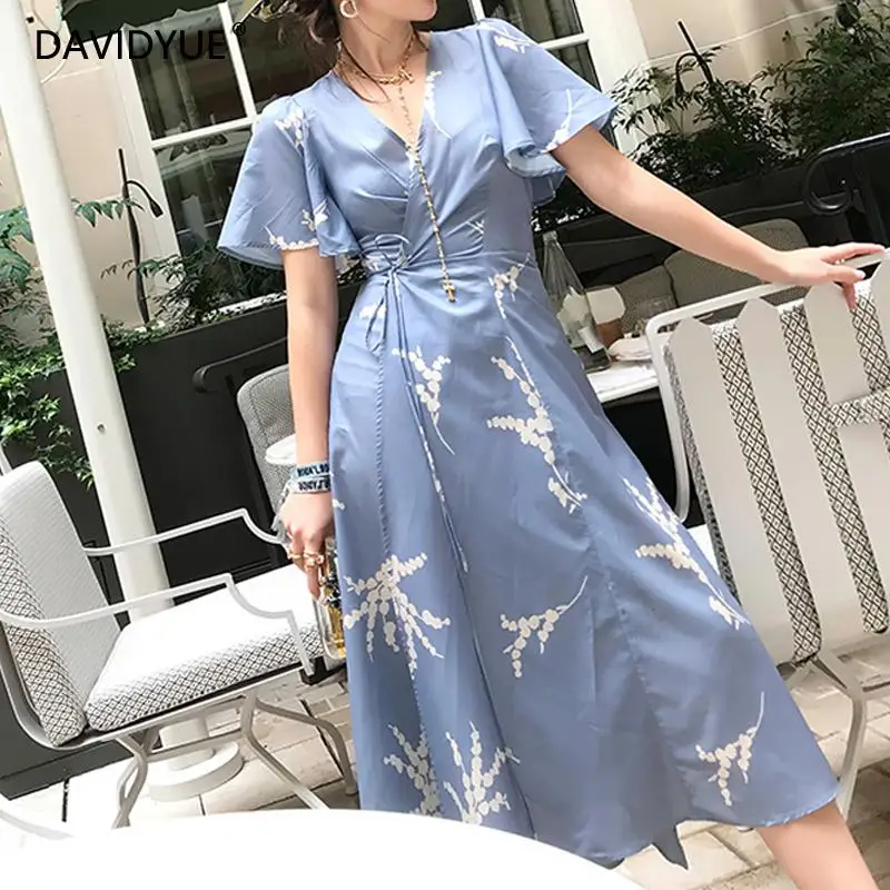 chiffon wrap dress midi