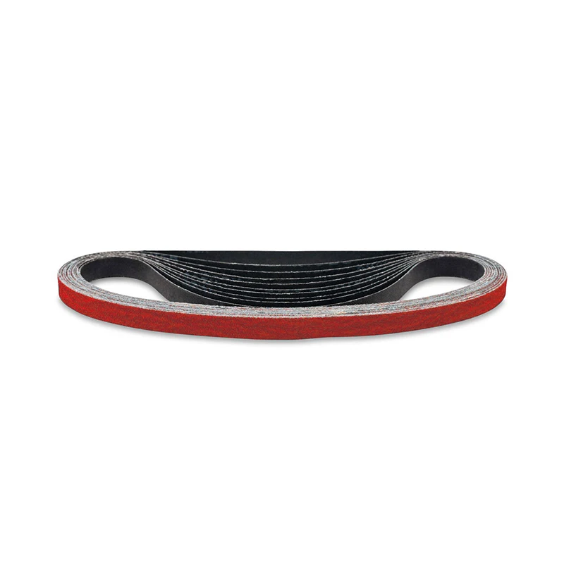

New 20pcs 40 Grit Sanding Belts For Grinding Metal Ceramic Sanding File Belts 10mm X 330mm