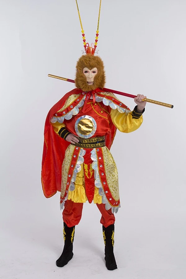 Sun Wukong Costume Adult Mens Monkey Costumes New Cool Halloween Party Monkey King Cosplay Tv Stage Show Chinese Costume Chinese Folk Dance Aliexpress