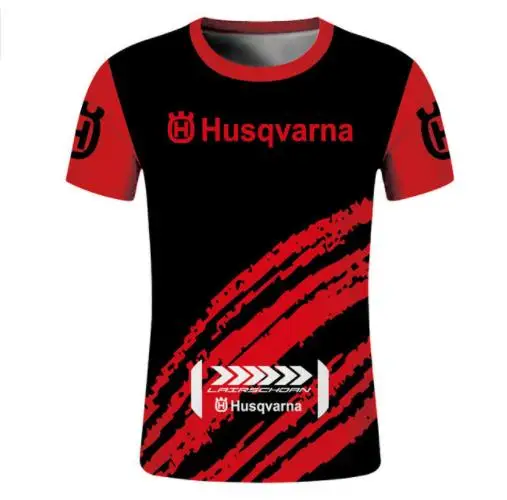 Husqvarna для верховой езды гоночные футболки с коротким рукавом мотокросса горные ATV