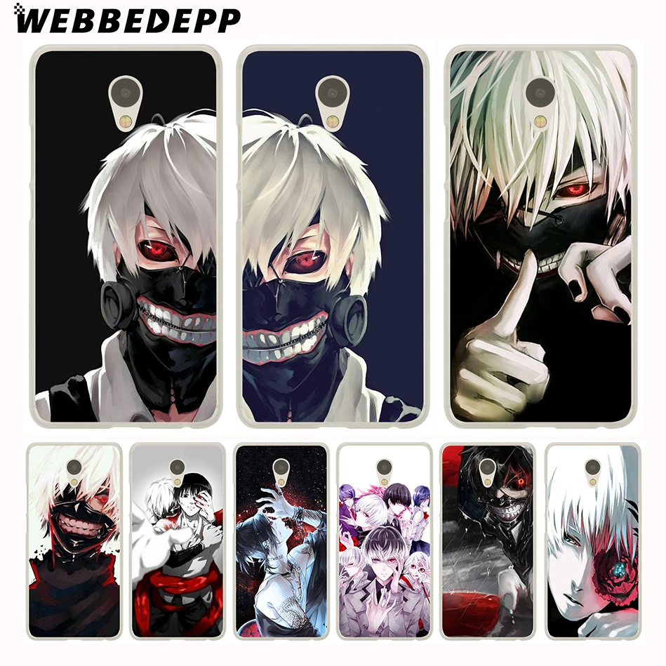

WEBBEDEPP 3F Anime Tokyo Ghouls Phone Case for Meizu M6 M5 M3 Note M6S M5S M5C M3S Mini Cover