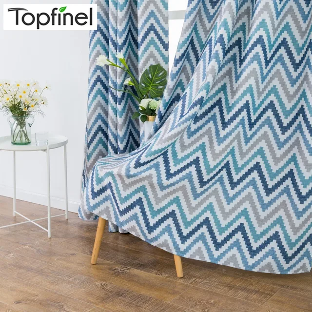 Best Price Topfinel Mosaic Printed Wave Thermal Insulated Blackout Window Panels Curtains For Living Room Bedroom Kitchen Children Room Best Price Topfinel Mosaic Printed Wave Thermal Insulated Blackout Window Panels Curtains For Living Room Bedroom Kitchen Children Room
