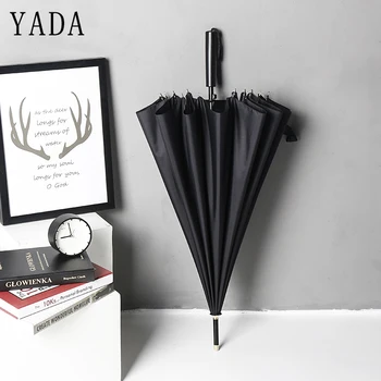 

YADA Long Large Golf Automatic Umbrella For Men Women Strong Rainproof Protection Parasol Rain Sun Business Umbrella Mens YD072