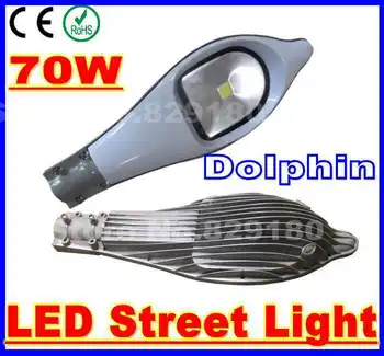 

2 pieces/lot 70W Dolphin LED street light outdoor road with Bridgelux chip AC 85-265V Waterproof IP65