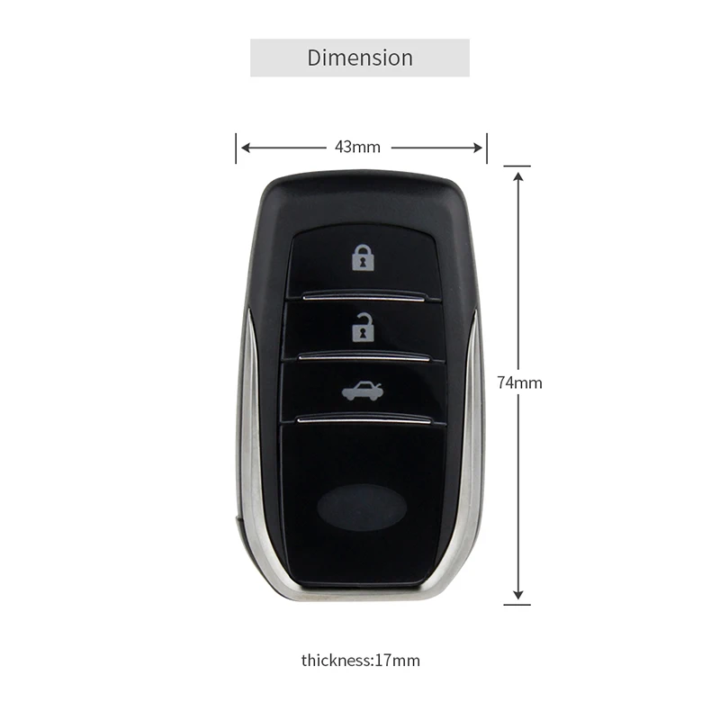 EASYGUARD good quality remote control transmitter 1pc replacement for ec002 series only | Автомобили и мотоциклы
