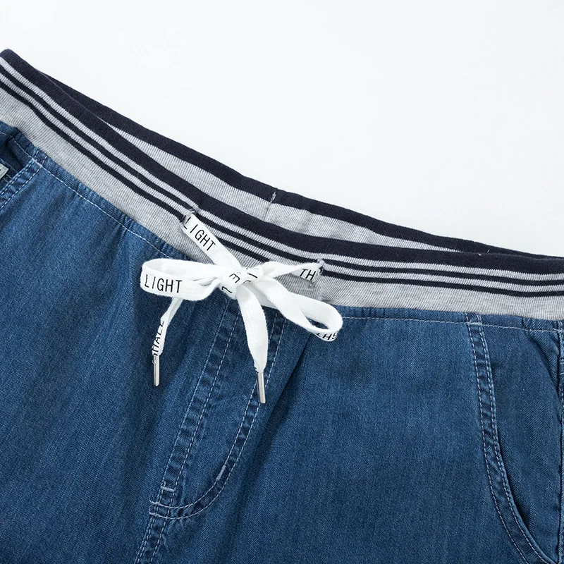 SEMIR мужские весенние летние джинсы деним облегающие размера плюс большие и