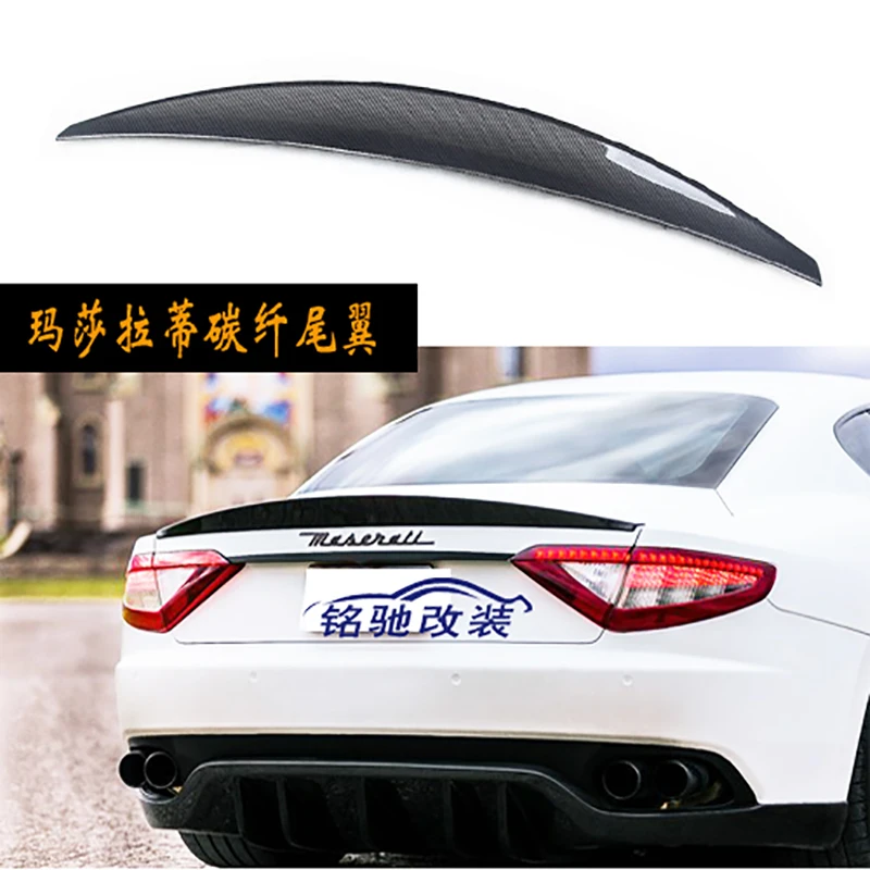 Для Maserati Gran Turismo GT GTS 2008 2017 спойлер заднего крыла спойлеры крыльев багажника