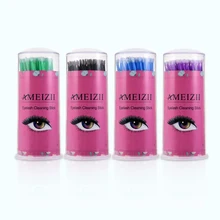 Ameizii ватный тампон горячий тип ресниц наращивание ресниц Очищающая палочка для ресниц Макияж Специальный ватный тампон