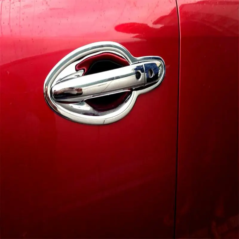 Аксессуары для автомобиля Mazda Cx 8 Cx8 2017 2018 Abs хром внешняя боковая Дверная ручка