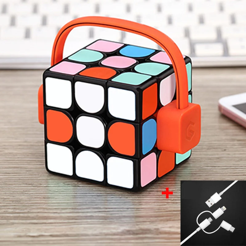 

xiaomi mijia Giiker super smart cube App remote comntrol Professional Magic Cube Puzzles Colorful Educational Toys For man woman