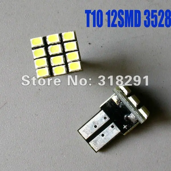 T10 12smd 3528 Автомобильный светодиодный SMD лампы Авто Подсветка салона