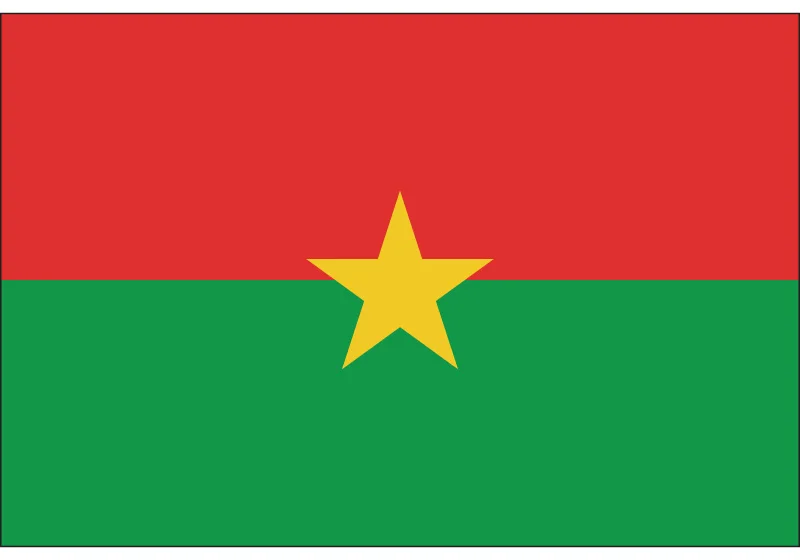 Национальный день Олимпийских игр Кубок мира 90*150 см/60*90 см/15*21 см Национальный флаг буркинадо