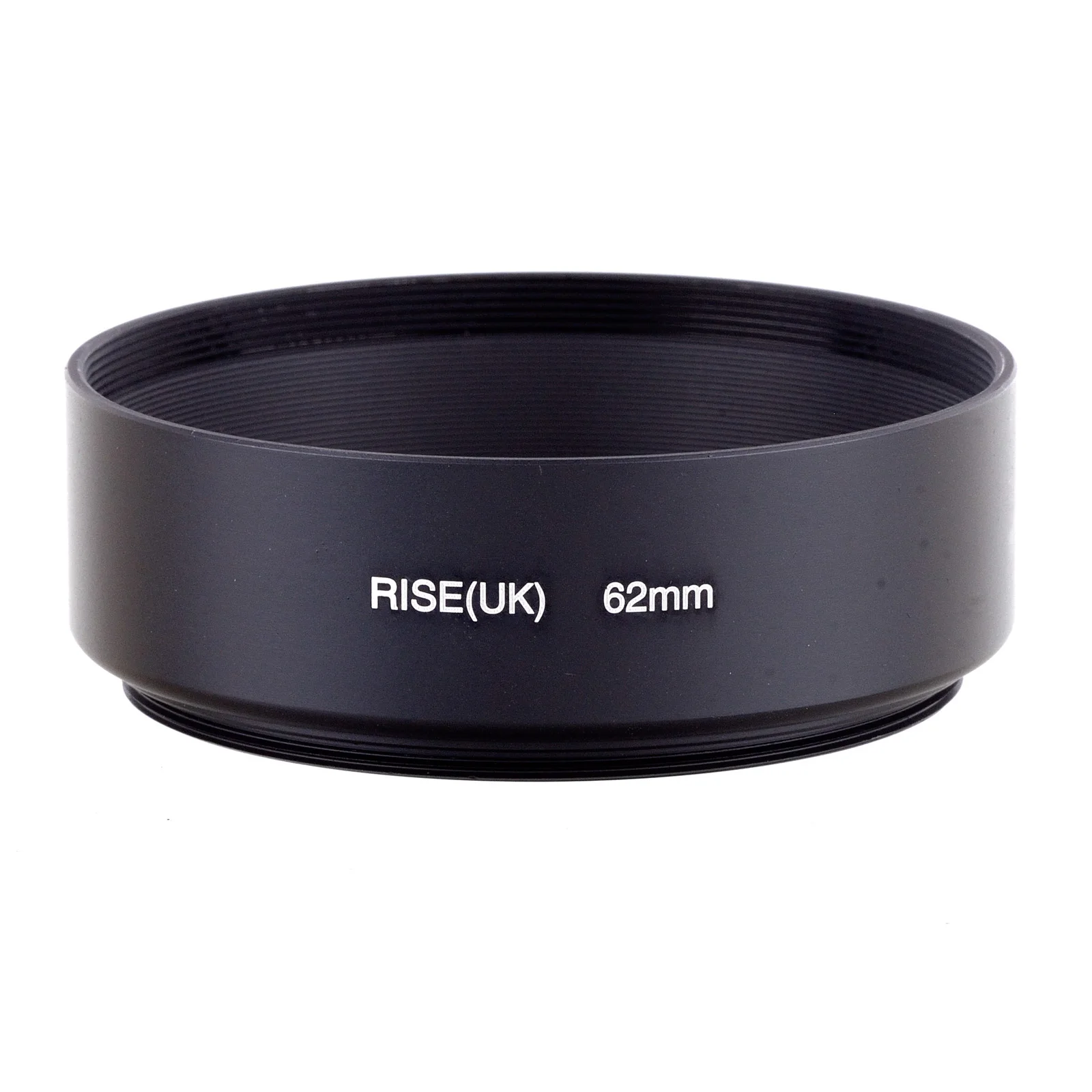 lower price 62mm Standard Metal Lens lenses Hood Black for Digital