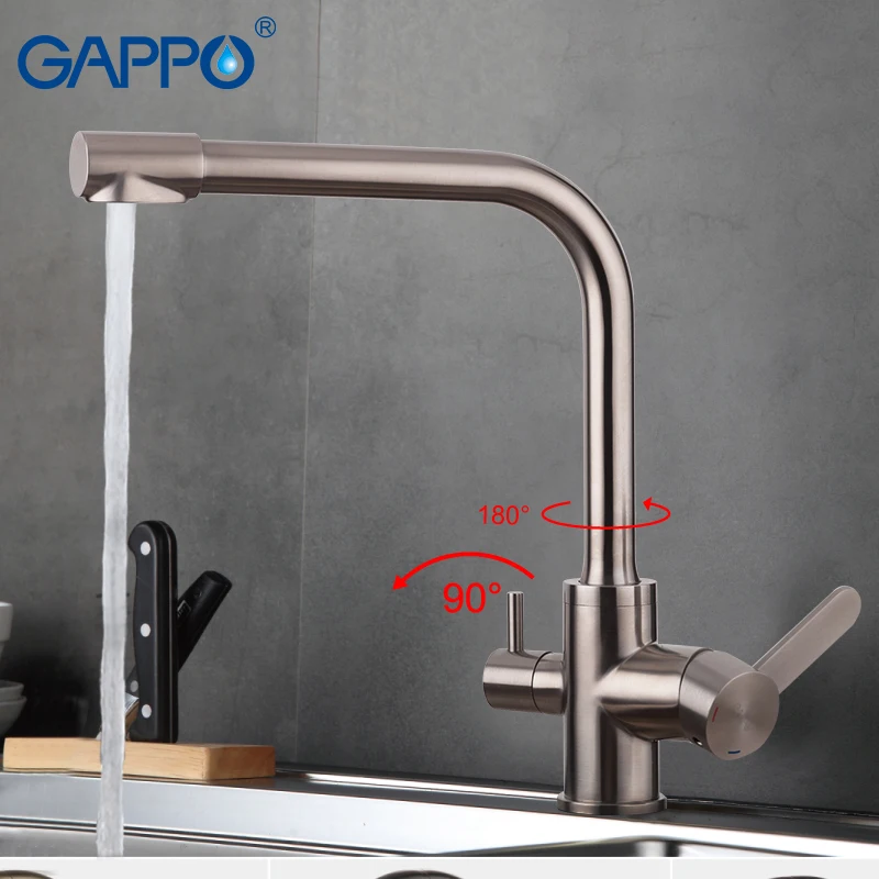 

GAPPO Kitchen Faucets water filter tap kitchen sink faucet water mixer crane kitchen taps mixer with filtered water