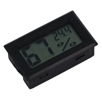 

Mini Digital LCD Thermometer Hygrometer Humidity Fridge Freezer Temperature Meter Indoor Digital LCD Display Sensor Hot Sale