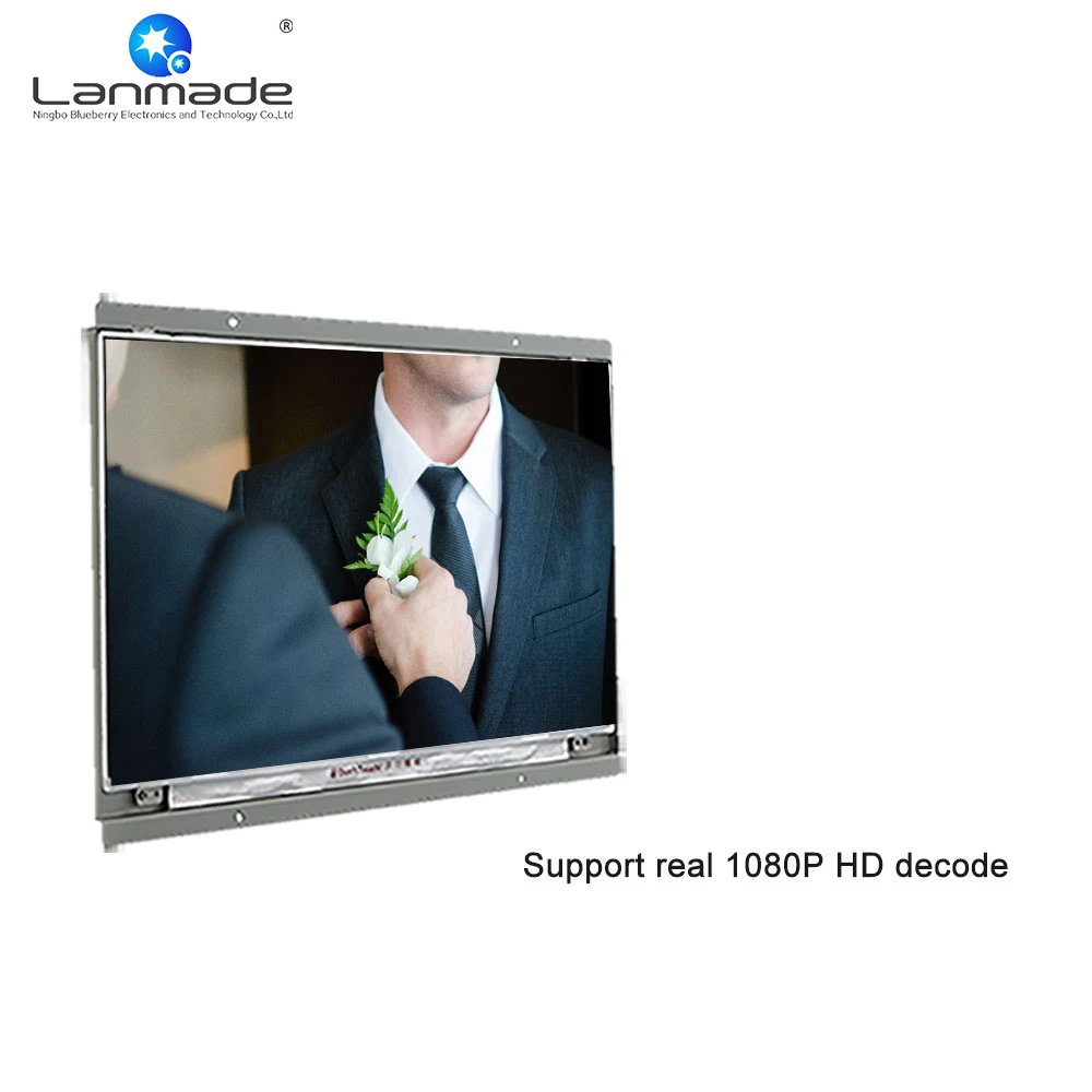 12 В USB SD CF карта 15 6 дюйма открытая рамка full hd цифровая вывеска технология