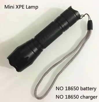 

High Bright XML-T6 LED Flashlight 5-Mode Zoomable linternas LED Torch by 1*18650 or 3*AAA Free shipping