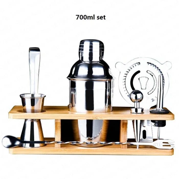 

Stainless steel fancy cocktail Bartending Mixer set Xueke cup bar shake cup milk teapot cocktail snow kettle