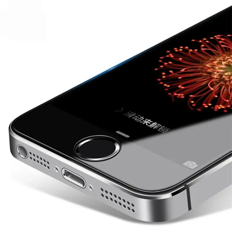 5pcs Pack для iphone 4 4s 5 5s SE 6 6S Plus 7 8 X XS Max XR 2.5D с уровнем твердости 9H 0 3 мм Защитная пленка