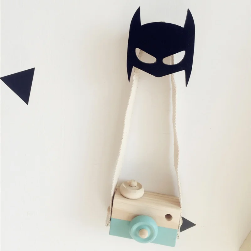 Креативный деревянный ракета/Летучая мышь/Бэтмен крюк для украшения детской Комнаты Настенный декор держатель с крючком домашний декор