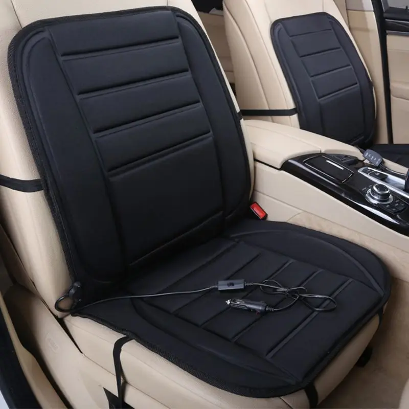 

Heated Car Seat Cover Universal 12V Cigarette Lighter Padded Electric Warming Hot Cushion Warm Winter Pad Automobiles Seat Cover