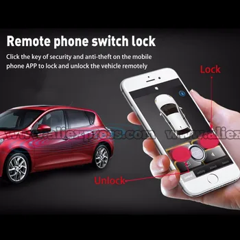 

Smart key Smartphone car PKE alarm system compatible with ios and android phone car Smartengine start stop Universal