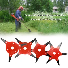 Новые 3 T/4 T/5 T/6 T садовый газонокосилка марганца Сталь триммер головка кустореза для газонокосилки